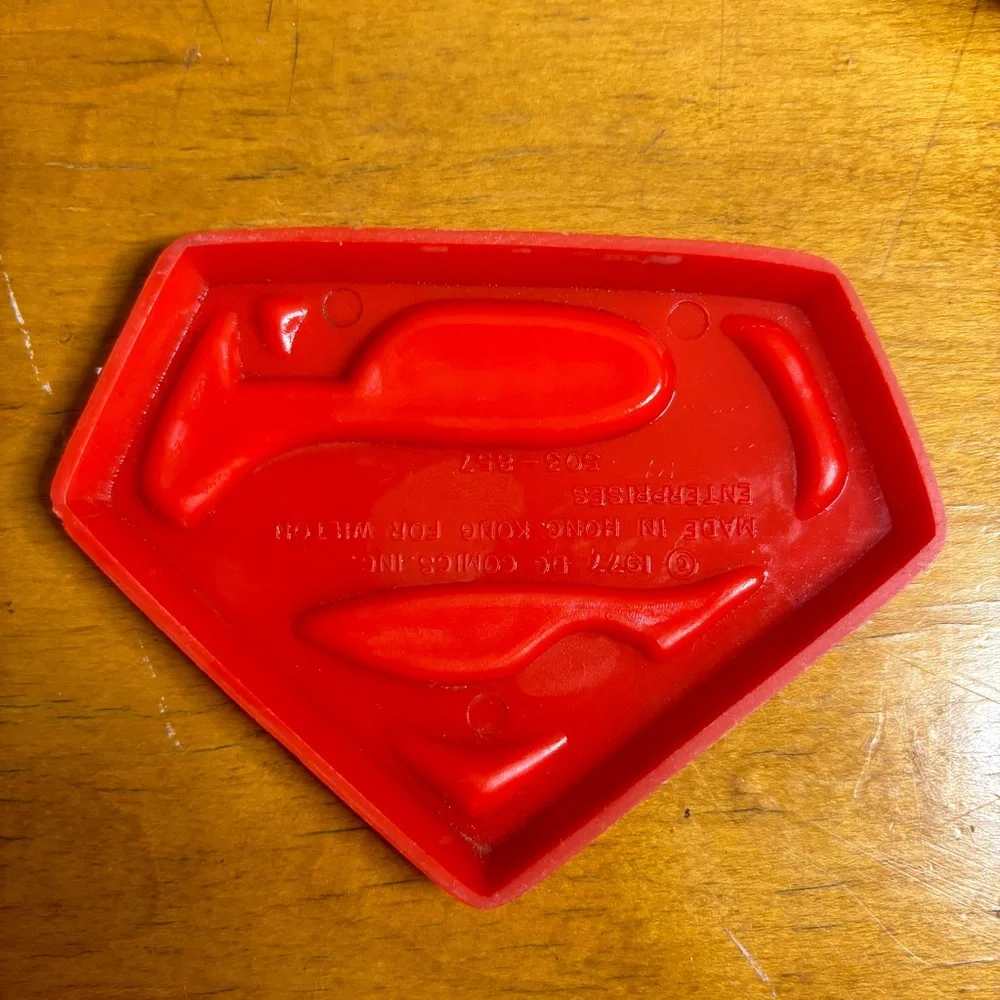 Vintage Wilton Cake Topper Accessories Batman, Superman, Wonder Woman